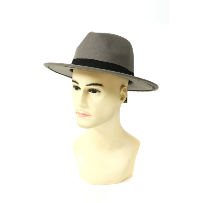 Hoed Gangster grijs