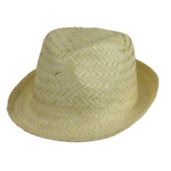 Strohoed 'Funk' beige