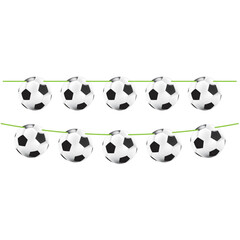 Vlaggenlijn Voetbal 10 meter