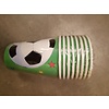 Bekers voetbal 8 stuks
