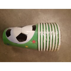 Bekers voetbal 8 stuks