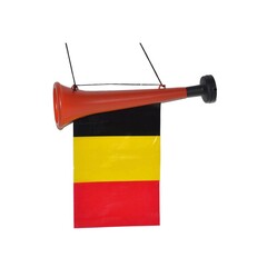 Voetbaltoeter met vlag België