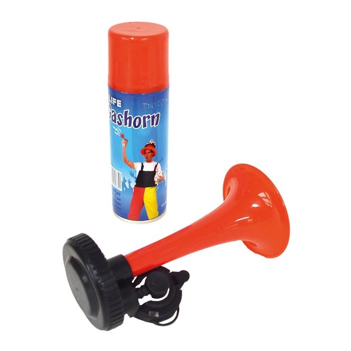 Funny Fashion Voetbal toeter met luchtvulling, 40ml