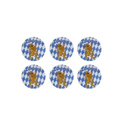 Onderleggers 'Oktoberfest' magnetisch per 6st