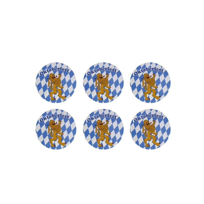 Onderleggers 'Oktoberfest' magnetisch per 6st