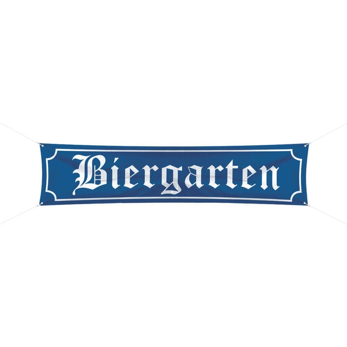 Banner 'Biergarten' 180cmx40