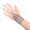 Handschoen Charleston/Flapper Fancy  zilver
