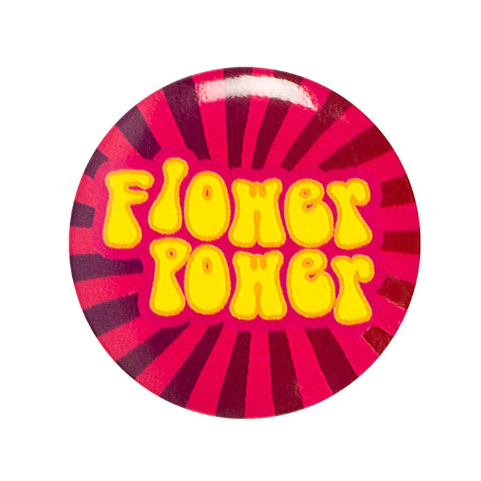 Boland Set 4 Buttons Hippie ass. (3 cm)