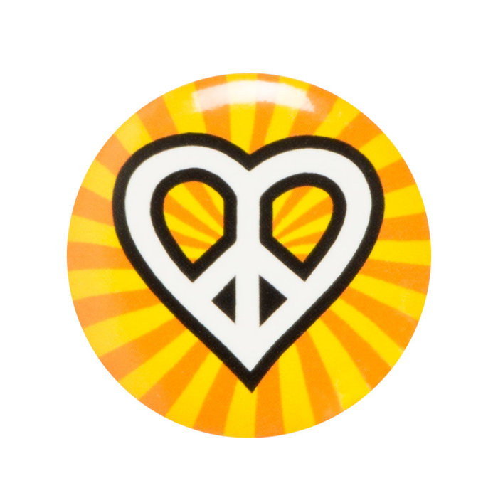 Boland Set 4 Buttons Hippie ass. (3 cm)