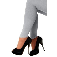 Legging lurex zilver