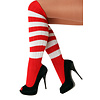 Kniekousen rood/wit gestreept mt 41-47