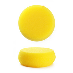 Schminkspons PXP rond 7.5cm geel per 2st