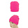 Beanie/Ijsmuts fluo roze