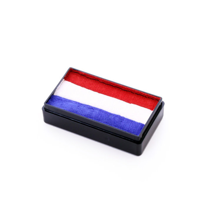 PXP Splitcake block rood/wit/blauw