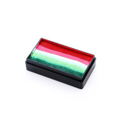 PXP Splitcake block rood/roze/wit/l. groen/d. groen