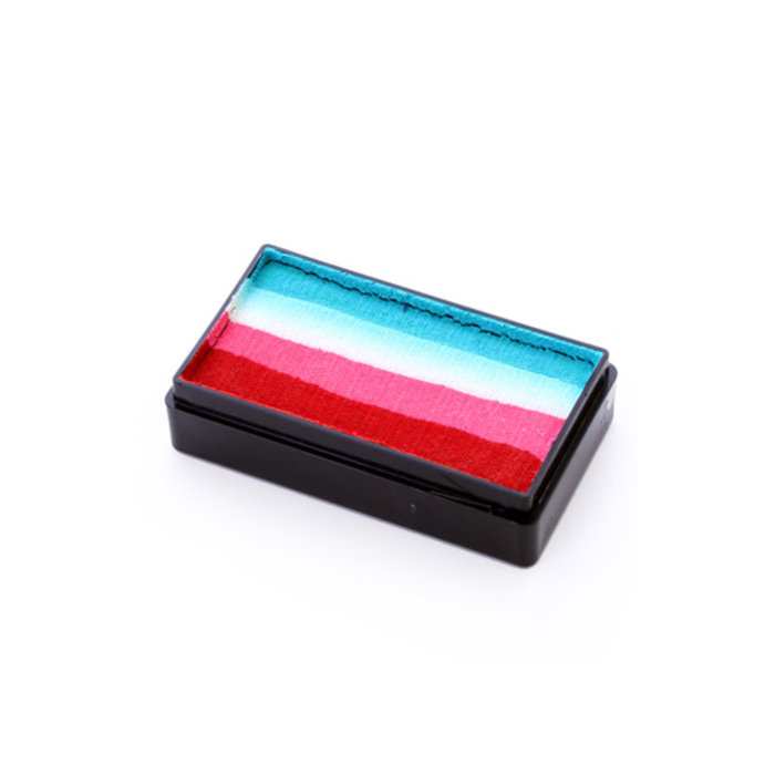 PXP Splitcake block rood/roze/wit/turquoise