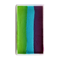 PXP Splitcake block Paars/blauw/groen