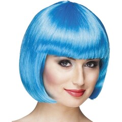 Pruik Boblijn Icy Blue DOOS 178