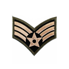 Strijkapplicatie 'Army' strepen per 2st