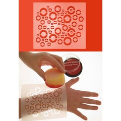 Schmink sjabloon bolletjes