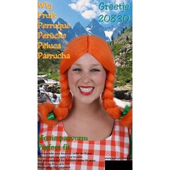 Pruik greetje Pipi DOOS 398