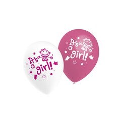 Ballonnen It's a Girl, 11inch/ per 10st