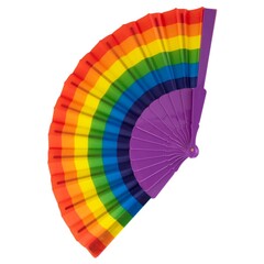Waaier regenboogkleuren