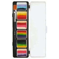 PXP splitcake pallet Colours Special FX 6  met penseel
