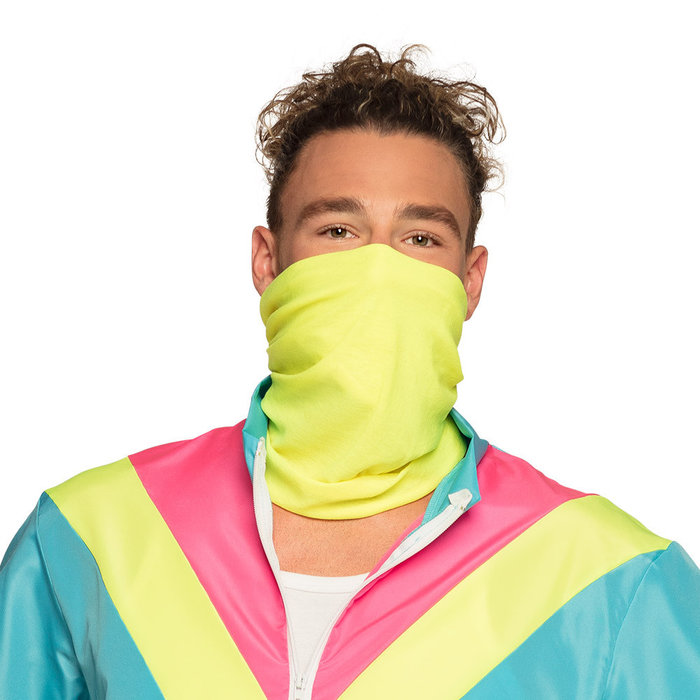 Boland Trainingspak Retro Dude neonblauw + bandanna