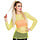 Visnet t-shirt neon geel