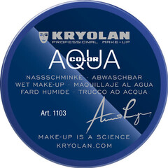 Aquacolor waterschmink 55ml nr 510 diep blauw