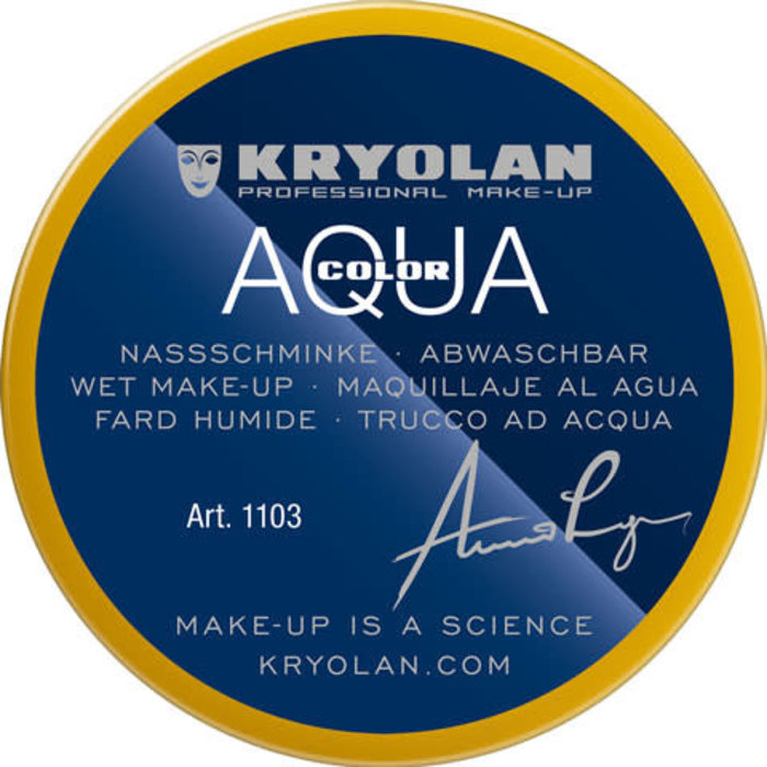 Aquacolor waterschmink 55ml kleur 509 diep geel