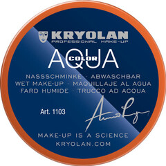 Aquacolor waterschmink 55ml kleur 508 oranje