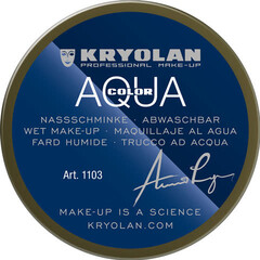 Aquacolor waterschmink 55ml kleur 502 kaki