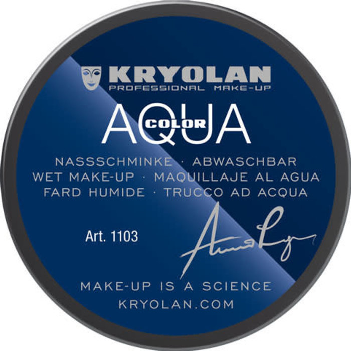Aquacolor waterschmink 55ml kleur 517 donker grijs