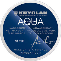 Aquacolor waterschmink 55ml 070 WIT