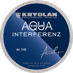 Aquacolor interferenz zilver, 55ml