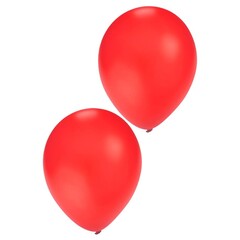 Ballonnen rood 25cm - 10 inch per 50
