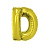 Letter ballon goud letter D 102cm