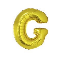 Letter ballon goud letter G 102cm