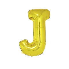 Letter ballon goud letter J 102cm