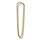 Charleston kettingen 'Magali' goud, per 2st
