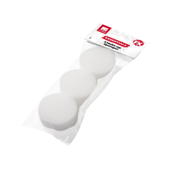 Make-up sponsjes wit per 3st