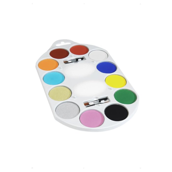 Make-up palette waterschmink 12 kleuren