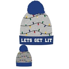 Kerstmuts met licht LETS GET LIT