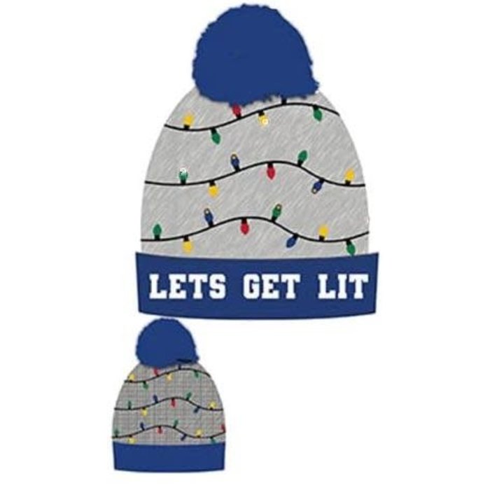 Kerstmuts met licht LETS GET LIT