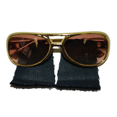 Funny Fashion Bril Rocker met bakkebaarden