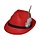 Tiroler oktoberfest hoed rood