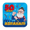 Huldeschild Abraham cartoon