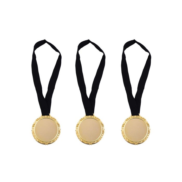 3 Medailles 12cm